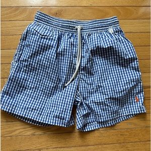 Polo Ralph Lauren Check Mens Medium Swimsuit